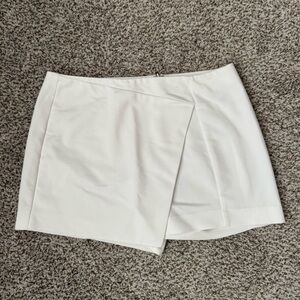Express White Mini Skirt